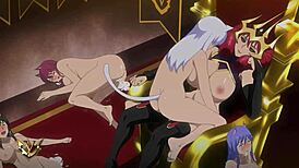 vaygren by cyberunique gets wild with big cock action and creamy finishes.