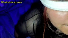 أليسون غونزاليز تبلع زبي بدلاً من الحلوى