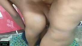 Can You Handle This Ebony Stepmom's Hardcore Homemade Action?!