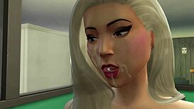 Watching my girlfriend's final porn scene in animated series MU S01E08