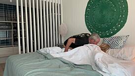 morning fun with petite spanish milf in reverse missionary