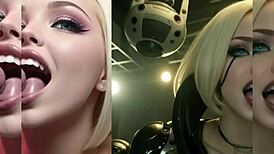 Slickness In Thick Time With Sexy Bizarre Actions