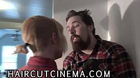 Ever seen haircuts as female domination at HaircutCinema?