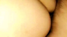 Milf chick gets her ass plugged with buttplug before intense POV anal fucking.