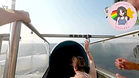 yo, check macy chan in hong kong av, steamy cruise deck action with moans in cantonese