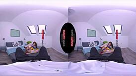 realitylovers snow wild rides dildo in heels and stockings 😈