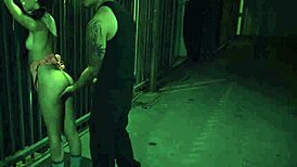 nylon feet girl in glasses gets dominated hard! damn, what a wild scene!