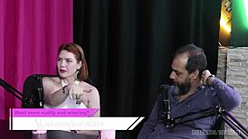 Watch Reh Queen And Kstro With Bruna Carlos In Sheer Red Part 2!