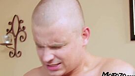 Horny first-timer loves doggystyle pounding at Mofozo com