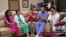 Claus Surprises Santa Elf with Femboy Cum on Cute Face in Xmas Hentai