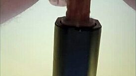 Naked Amateur Gets Milked by Remote Sextoy in POV Cumshot