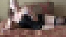 Mistress locking slave in chastity forever