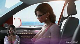 Apocalust married woman cheats with big-dick student during call