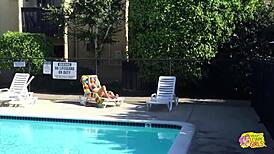 Two Passionate Lesbian Friends Share Deep Emotions, Licking Each Other's Pussies On The Bed In The Bedroom