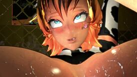 Hey, wanna see this anime milk girl get pounded?