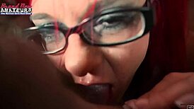 Kinky Lily B Sucks Cock And Swallows Cum.