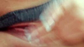 An excited latina woman gets wet while masturbating and sends a homemade video to her boyfriend