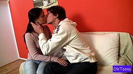 Frantik and Mira Get Wet in Dorm Shower Scene