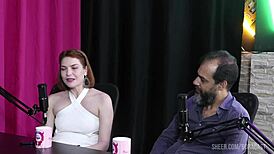 Watch Reh Queen And Kstro With Bruna Carlos In Sheer Red Part 2!