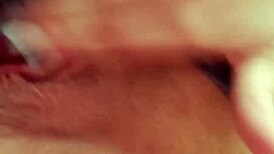 An excited latina woman gets wet while masturbating and sends a homemade video to her boyfriend