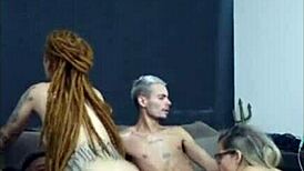 Intense! Redhead Sits On Friend, Wife Blows Me Hard!