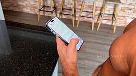 Damn, cliente pauzudo fodeu meu cuzinho tão gostoso que gozei forte!