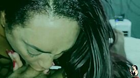 Paty Angel And Igor In Motel With Tattooed Redhead For Intense Blowjob