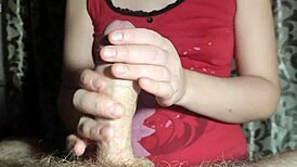 와, 한국 여자가 자지 빨고 입에 정액 받아!