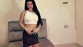 Petite Venezuelan Beauty Tries Casting in Medellín