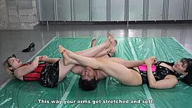 japanese facesitting treatment with asian mistress