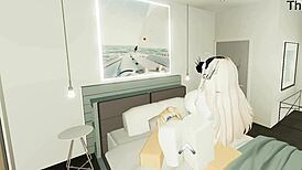 the avarage roblox condo experience 6 with cowgirl riding and sex