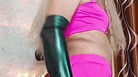 Transexual Rosadita Y Linda Hides a Sultry Secret