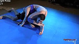 Real mixed wrestling action from Fight Pulse dominates