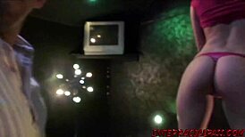 Stripper Gia rides pole for pay, then Blackzilla's big cock! 😏