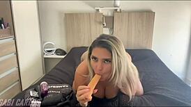 I wake up early and masturbate with anal play