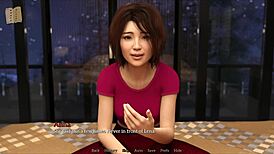 brunette milf with big tits