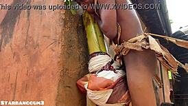 Village Warrior Shows Off Unique Strength