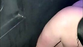 French goddess Kantalis dominates her bound slave with slaps in POV