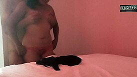 Shy woman hates sex with lights on but gets pounded hard, screaming in orgasm