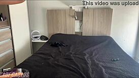 I wake up early and masturbate with anal play