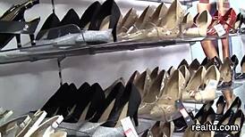 hey, czech teenie, teased in hypermarket for pov banging?