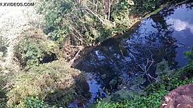 sex on the beach with hot brazilian