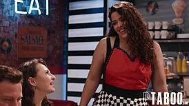 couple fantasy with seth gamble liz jordan victoria voxx