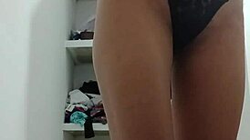 Geez, hot Teen18 strips bare for camera while teacher watches her every move!