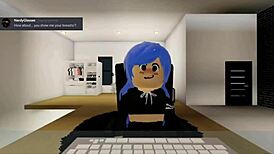 Roblox Girl Caught and Fucked by Sneaky Intruder