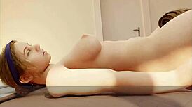 New 3D porn game with oral and not sister action.