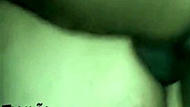 hey, ebony babe getting ass pounded and cum in mouth