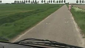 Skinny Amateur Milf Fucked in Ass by 2 Masked Men