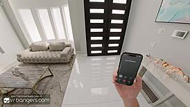 VR Bangers with three hot babes sucking and banging in HD porn