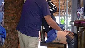 Hot Blondes Sneak Away for Squirting Fun in Closeup Action